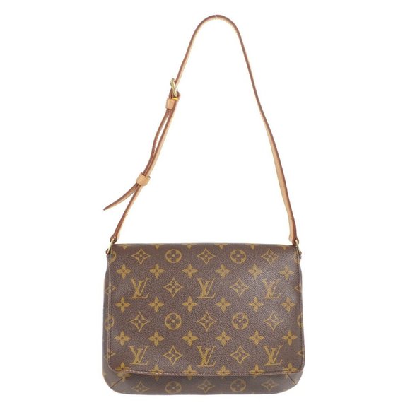 Authenticity Guaranteed Louis Vuitton Musette Tango Short Shoulder Bag Monogram - Picture 1 of 10
